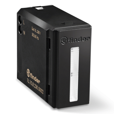 LAMPADA LUMOS DI EMERGENZA A LED INCASSO NERO - FINDER 1L1082300002 product photo Photo 01 3XL