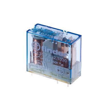 MINIRELE X CIRC.STAMP.1SC 12A 12VDC - FINDER 403170121020 - FINDER 403170121020 product photo Photo 01 3XL