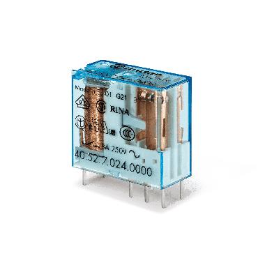 MINIRELE X CIRC.STAMP.2SC 8A 24VCC - FINDER 405270240000 - FINDER 405270240000 product photo Photo 01 3XL