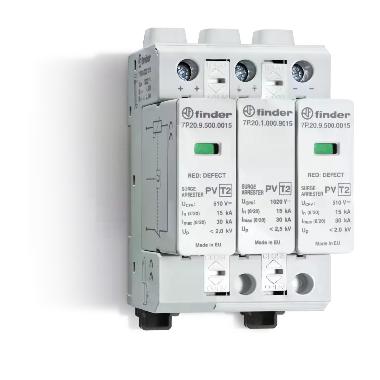 SCARIC.SOVRATENS.600VDC 20KA SPD TIPO 2 - FINDER 7P2694201020 - FINDER 7P2694201020 product photo Photo 01 3XL