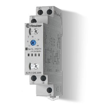 TEMPORIZZ.MODUL.1SC 16A MULTITENS.MULTIFUNZ. - FINDER 800102400000 - FINDER 800102400000 product photo Photo 01 3XL