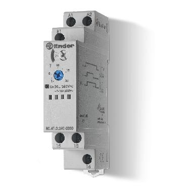 TEMPORIZZ.MODUL.1SC 16A MULTITENS.MULTIFUNZ. - FINDER 804102400000 - FINDER 804102400000 product photo Photo 01 3XL