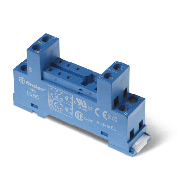 ZOCCOLO CON MORSETTI A BUSSOLA - FINDER 9565SMA product photo Photo 01 3XL