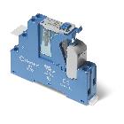 INTERFACCIA MOD 2 RELE 24VDC + LED DIODO - FINDER 4C0290240050SPA - FINDER 4C0290240050SPA product photo