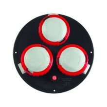 DISCO PRESE 3 PR.3P+T+16A 380V IBL+DISGIUNT.IP67 - FANTON 01916 - FANTON 01916 product photo