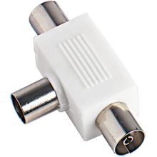 ADATTAT.DOPPIO SCH.DA SPINA A 2 PRESE BIANCO - FANTON 37060 - FANTON 37060 - FANTON 37060 product photo