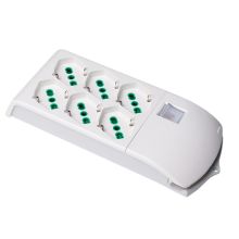 MULTIPRESA SENZA CAVO 3+3P17/30+I BI - FANTON 410320 product photo