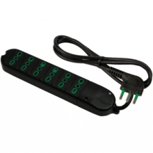 MULTIPRESA 1,5M 3G1 6P17/11 NERO - FANTON 41041 product photo