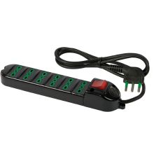 MULTIPRESA 1,5M 3G1 6P17/11+I NE - FANTON 41045 product photo