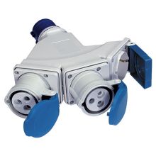 ADATT.DA S.CEE A 1P17/30+2CEE IP44 - FANTON 73122 - FANTON 73122 - FANTON 73122 product photo