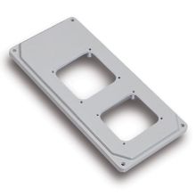 Flangia forata 90x180mm+8viti, IP44, colore grigio - FANTON 74185 product photo