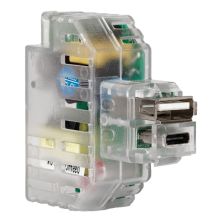 ALIM.2 USB A+C 2,4A INC.KEYSTONE IT   TR - FANTON 82893 - FANTON 82893 - FANTON 82893 product photo
