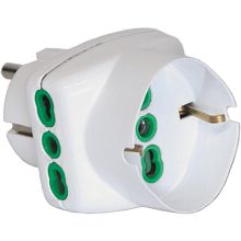 ADATT.SP.2P+T 16A SCH/2 2P+T 16A BIP+1 SHUKO BIA - FANTON 87230 - FANTON 87230 - FANTON 87230 product photo