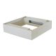 Zoccolo per armadio pavimento l.600 p. 600, colore grigio - FANTON 28320 product photo Photo 03 2XS