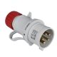 Spina mobile 3P+N+T 32A 400V 6h, IP44 cablaggio rapido - FANTON 70125 product photo Photo 03 2XS
