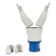 ADATTATORE DA SPINA OPTIMUS DA P40 A 1S.CEE BLU - FANTON 73020 product photo Photo 04 2XS