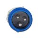 ADATTATORE DA SPINA OPTIMUS DA P40 A 1S.CEE BLU - FANTON 73020 product photo Photo 05 2XS