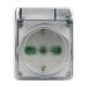 ADATTATORE DA S.CEE A 1P17/30 IP44 - FANTON 73108 product photo Photo 04 2XS