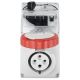 Presa da parete interbloccata 3P+T 16A 400V 6h, IP67, con portafusibili - FANTON 73354 product photo Photo 03 2XS