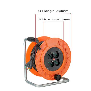 AVVOLGICAVO M. 25 3G1,5 - 4P.P17/30+D - FANTON 10220 product photo Photo 03 3XL