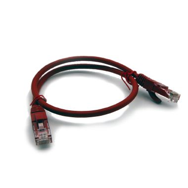Cavo 1m RJ45 U/UTP cat.6, colore rosso - FANTON 23541RO product photo Photo 01 3XL