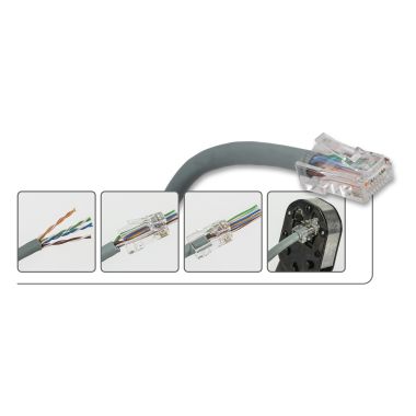 SPINA RJ45 UTP PASSANTE CAT.5E - FANTON 23720P - FANTON 23720P - FANTON 23720P product photo Photo 03 3XL