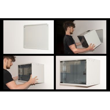 QUADRO RACK PAR.19' 600X400MM 6 UNITA - FANTON 28590 - FANTON 28590 - FANTON 28590 product photo Photo 04 3XL