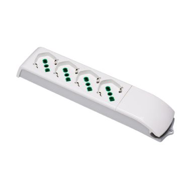 MULTIPRESA SENZA CAVO 4P17/30 BI - FANTON 410130 product photo Photo 01 3XL