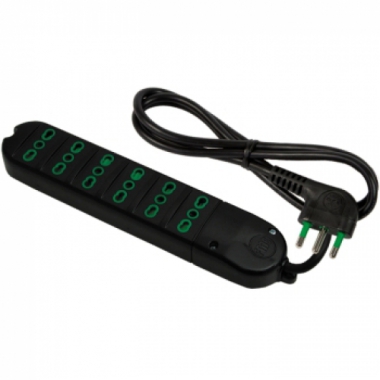 MULTIPRESA 1,5M 3G1 6P17/11 NERO - FANTON 41041 product photo Photo 01 3XL