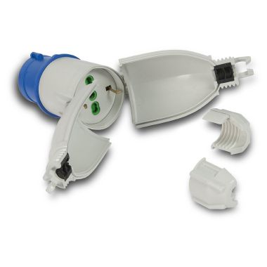 ADATTATORE DA SPINA OPTIMUS DA P40 A 1S.CEE BLU - FANTON 73020 product photo Photo 02 3XL