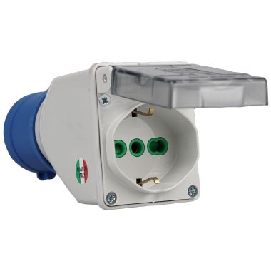 ADATTATORE DA S.CEE A 1P17/30 IP44 - FANTON 73108 product photo Photo 02 3XL