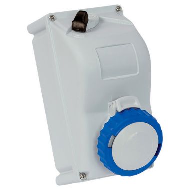 Presa da parete interbloccata 2P+T 16A 230V 6h, IP67 - FANTON 73340 product photo Photo 01 3XL