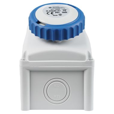 Presa da parete interbloccata 2P+T 16A 230V 6h, IP67 - FANTON 73340 product photo Photo 09 3XL