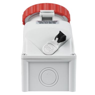 Presa da parete interbloccata 3P+N+T 16A 400V 6h, IP67 - FANTON 73345 product photo Photo 03 3XL