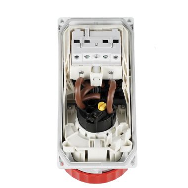 Presa da parete interbloccata 3P+T 16A 400V 6h, IP67, con portafusibili - FANTON 73354 product photo Photo 08 3XL