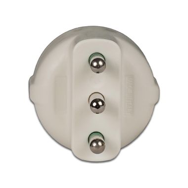 ADATTATORE SPINA 2P+T 16A/PR 2P+T 16A SHUKO.BIANCA - FANTON 82130 product photo Photo 03 3XL