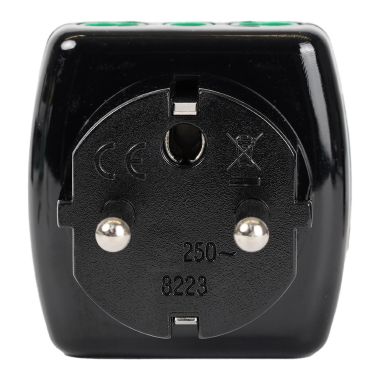 ADATTATORE TRIPLO DA S31 A 1P17/30+2P17/11 NERO FANTON 82231 - FANTON 82231 product photo Photo 06 3XL