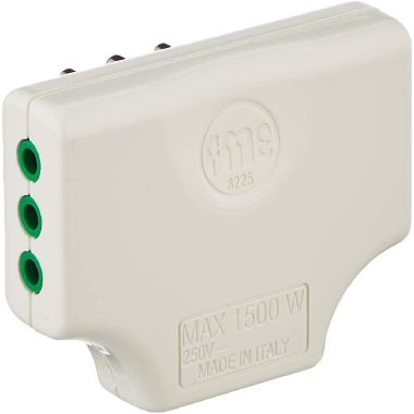 FME 82250 ADATT.SP.2P+T 10A /3 2P+T 10A PIATTA BIA - FANTON 82250 product photo Photo 04 3XL
