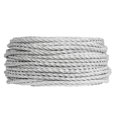 CAVO TRECCIA SETA 3G0,75 MAT.100M.    BI - FANTON 93806 - FANTON 93806 - FANTON 93806 product photo Photo 04 3XL