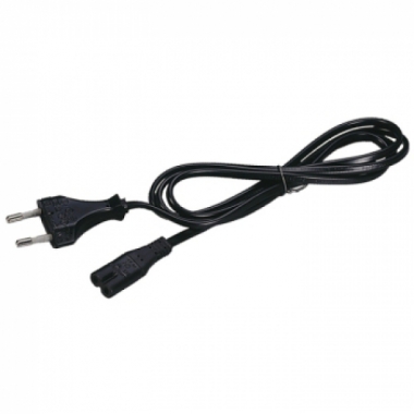 CAVO ALIMENTAZIONE LINEARE MT. 1,5 2X0,75 2,5A RADIO NERO - FANTON 94040 product photo Photo 01 3XL