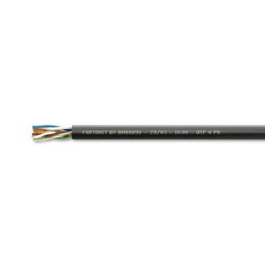 A82426 – CAVO LAN U/UTP 4X2X23AWG PE -6 NE - FANTON A82426 product photo Photo 01 3XL