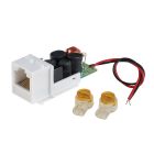 PRESA TEL.RJ12 KEYSTONE + FILTRO ADSL BI - FANTON 22387 - FANTON 22387 - FANTON 22387 product photo