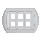 PLACCA 6 USCITE RJ45 -NEW BI - FANTON 23953 product photo