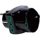 ADATTATORE TRIPLO DA S31 A 1P17/30+2P17/11 NERO FANTON 82231 - FANTON 82231 product photo