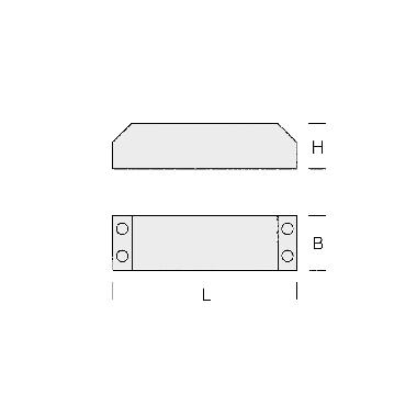 ALIMENTATORE LED ELETT. 0908 LED 220-240V 17W-350MA - FOSNOVA 90837 product photo Photo 01 3XL