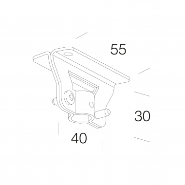 ATTACCO SOSPENSIONE ACCIAIO OMNITRACK - FOSNOVA 25611 product photo Photo 01 3XL