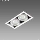 FARETTO STORE 2 CDM-T 2X70 W CDMT G12 CELL ARGENTO METALLIZZATO - FOSNOVA 181274 product photo