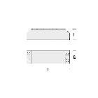 ALIMENTATORE LED ELETT. 0908 LED 220-240V 9W-700MA - FOSNOVA 90835 product photo