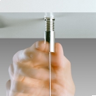 PLAFONIERA SOSPENSIONE SEMPLICE 4166 PANNELLO LUMINOSO NI - FOSNOVA 41660 product photo