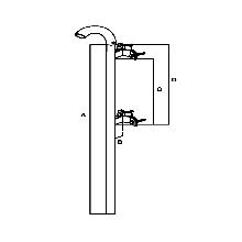 PALCURVA40+ATT PALO CURVA D 40MM+ATTAC - FRACARRO RADIOINDUSTRIE 287258 - FRACARRO RADIOINDUSTRIE 287258 - FRACARRO RADIOINDUSTRIE 287258 product photo
